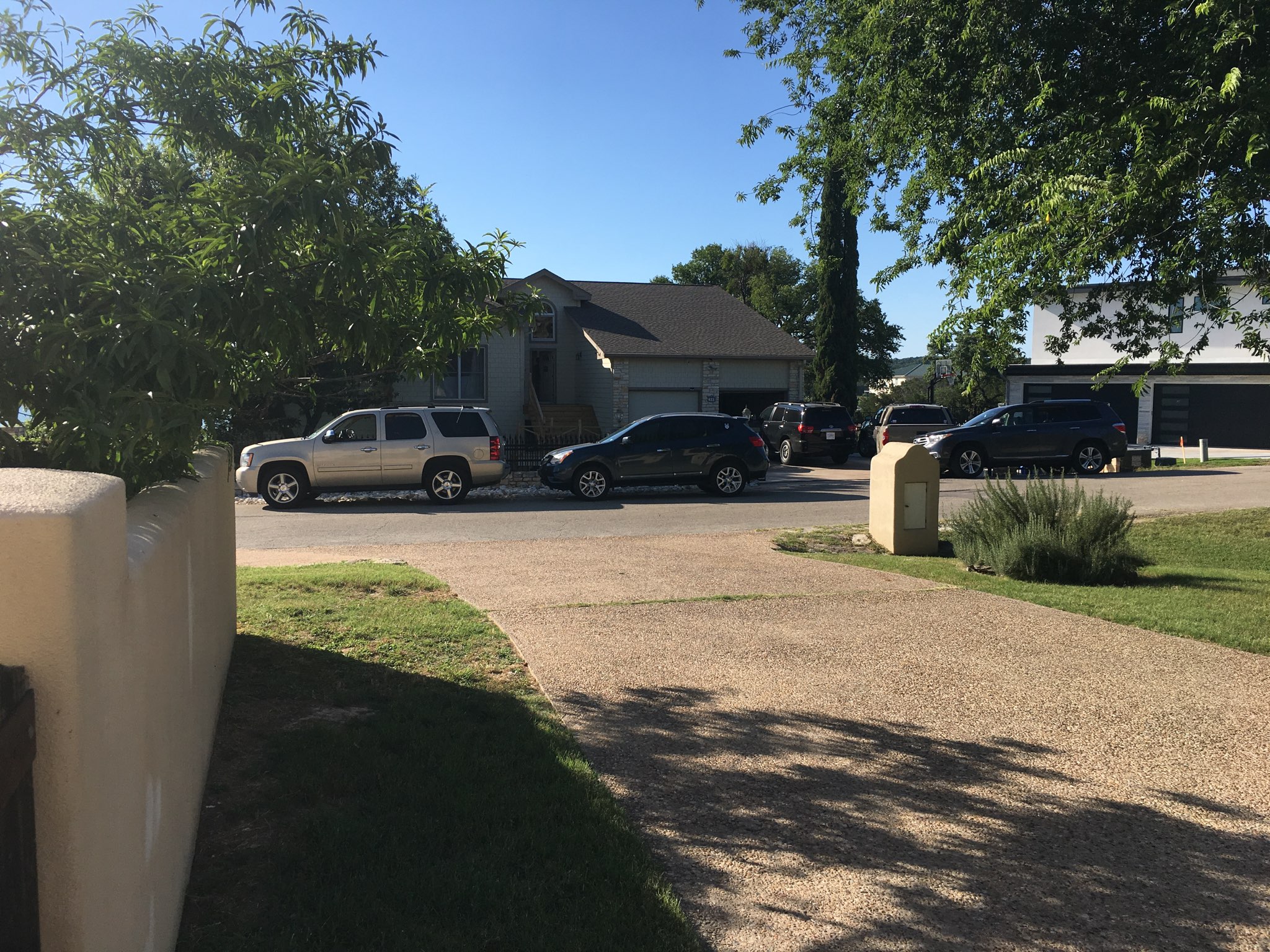 Street view — do not park here